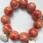 Lele Sadoughi NWOT  heart charm bracelet Photo 3