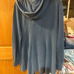 XCVI  Slate Blue Hooded Sweatshirt Photo 1