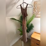 Michael Costello  x REVOLVE Philip‎ Midi in Taupe size XS Photo 2