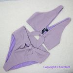 Beach Riot New! Set! Rib Dallas Emma bikini bottom lavender, top S, bottom M Photo 1