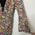 For Love & Lemons  June Bell Sleeve Mini Dress Size Medium Floral fairy Photo 7