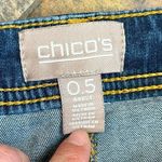 Chico's Chico’s Distressed Ankle Denim Jeans 0.5 Small 6 Photo 4