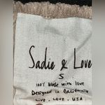 Woman’s Sadie & Love Blush Pink Pearl Tulle Midi Skirt – Size Small Black Photo 6