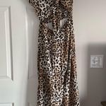 Peach Love  cheetah wrap maxi romper  Photo 1