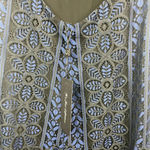 For Love & Lemons For Love‎ & Lemons Black Blue Lave Lyla Open Back Short Sleeve Mini Dress Photo 10