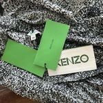 KENZO Paris Sand Silk Anthracite black and white speck Size 38 US 6 Photo 9