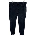 Silver Jeans Womens 16 Charcoal Black High Note Skinny Stretch Denim Ankle 36x26 Photo 12