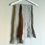 Soft Cashmere Gray Diamond Brocade Woven Scarf OS Photo 1