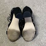 JustFab Brayden Black Strappy Lace Up Heels Size 8 Photo 4