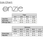 Onzie  Black & White Marble Print High Rise Capri Leggings Photo 7