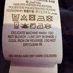 Boden Crochet Jersey Midi Dress Women's 8 Navy Feminine Dainty Boho Hippie Blue Photo 14