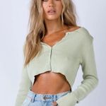 Princess Polly THE MICHAEL TOP Green Photo 0