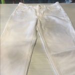 Mango  Women’s White Mid Rise Straight Jean Photo 0