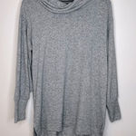 Anthropologie Maeve Grey Cowl Neck Tunic Oversized Sweater Size M Photo 0