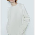 ZARA New  Limited Edition White Midi Dress with Patch Pockets 2298/456 Medium Photo 5