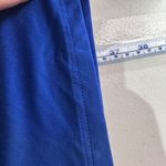 Chico's  Zenergy Golf Dress Womens Size 2‎ US Large White Blue Striped Stretch Photo 9