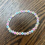 “S” Beaded Heart Anklet Multiple Photo 0