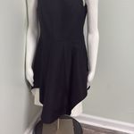 Halston Heritage  Dress - Size 10 Sculptural Fit & Flare Dress  Black & Cream Photo 3