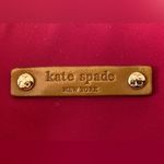 Kate Spade  Crimson & Tan Purse Photo 3