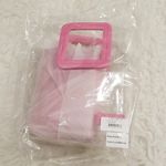 STAUD ππ Mini Shirley Tote Bag ~ Clear Pink NWT Photo 15