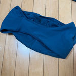 Shade & Shore  Teal High Rise Bikini Swimsuit Size Medium / 36C Photo 6