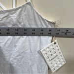 KHAITE NWT   Thea Pleated Maxi Dress $1,480 size 4 white  twill cotton maxi Photo 3