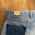 American Eagle  Vintage High Rise Festival Jean Shorts Sz 0 Distressed Patchwork Photo 10