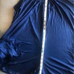 Stretchy material, xl, navy blue, pockets on side Photo 1
