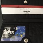 Mundi  Slim Wallet with Safe Keeper RFID Black Wh Photo 2
