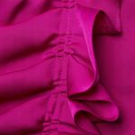 Ramy Brook Estelle Ruched Satin Crop Top Sz 10 NEW Photo 7