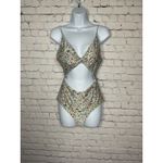 O'Neill  Maggie Ditsy Twisted One Piece Swimsuit Floral L MSRP $85 NEW‎ Photo 1