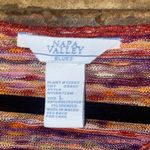 Napa Valley Blues Multicolored Static Surplice 3/4 Sleeve Sweater Size Large Photo 3