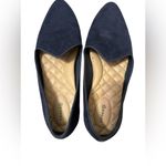 Birdies  Navy The Heron Suede Flats Sz. 12 Photo 1