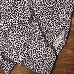 None Small cozy leopard print silky night lounge shorts Photo 3
