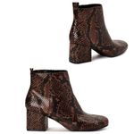 Time And Tru NWT  Women’s Stylish Casual Night Out Block Heel Booties SZ 8 Photo 1