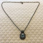 JACK JUDITH  Blue Topaz Marcasite Sterling Silver Necklace Photo 6