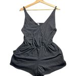 PINK - Victoria's Secret Y2K Victoria’s Secret PINK Sleeveless Romper  Women’s Medium Gray Shorts Photo 3