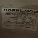 Sorel  Women's Tivoli II Winter Boots - White Gray Waterproof Size 10 EUC Photo 4