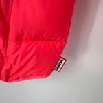 Hunter Puffer Jacket Womens XS Hot Pink Polyester Zip Pockets Full Zip Snap Photo 3