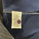 Elegant Gray and Navy Women's Button Down Shirt Size XL Photo 4