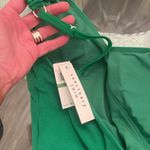 Sanctuary  Swim NWT Terry One Piece Kelly Green‎ Size large high leg Photo 4