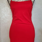 Lulus  Elegant Red Sleeveless Mini Dress Size:M Photo 0