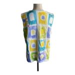 Susan Bristol NWT  Colorful Cat And Dog Knit Vest Size L Photo 1