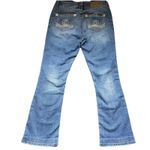 7 For All Mankind Petite 2P Bootcut Jeans "A" Pocket Low Rise Y2K Mid Wash Denim Photo 3
