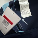 Nike Women's Navy and Light Blue Swim Top Size L Photo 8