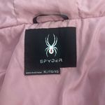 Spyder Puffer Coat Insulated Short Jacket with Hood Pink Size XL Winter Ski Photo 9