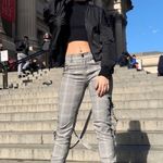 💕LF CARMAR💕 Black Oversized Mesh Bomber Jacket Size M Photo 5