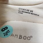 Bamboo Womens Snakeskin Platform Slip On Sneakers Shoe Size 8.5 Photo 4