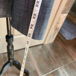 Halogen - Blue White Single Button Lined Blazer Sz 14 Photo 8