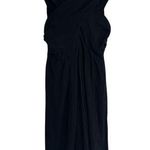 ASOS  Black Maxi Wrap Top Dress size 12 Photo 0